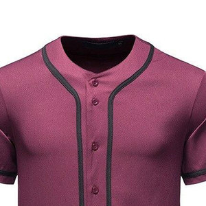 Custom <b>Baseball</b> Team Wear Jersey Breathable Sports Uniform Low MOQ Wholesale Supplier - Product Image 4