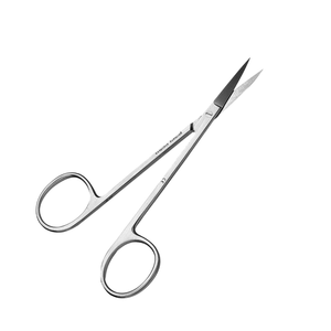 Tijeras Curvas Iris, Instrumento Quirúrgico para Corte y Disección Precisa de Tejidos Finos, Procedimientos Médicos, Dentales y Quirúrgicos - Product Image 2