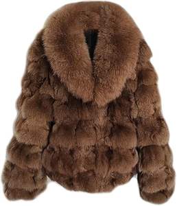 Manteau en fausse fourrure oversize, mode grande taille, manches longues, épais et chaud, pour femmes, pour le streetwear - Product Image 6