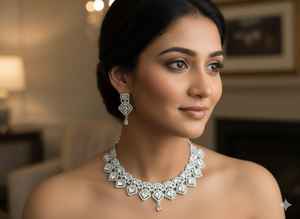 Conjunto de Collar de Latón con Aspecto de Plata Oxidada para Mujer, Joyería Contemporánea Antialérgica para Uso Diario, Universitario y Festivo - Product Image 5