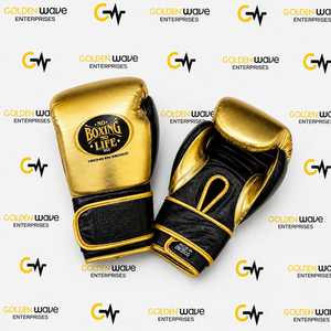 Top Trending Direct Factory Manufacturing No Boxing No Life Boxing <b>Gloves</b> Premium Quality Leather Durable Training Boxing <b>Gloves</b> - Product Image 1