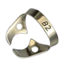 ที่หนีบยางกันน้ำลาย B2 สแตนเลสสตีล แบบใช้มือ สำหรับแยกฟันกราม จับกระชับ ใช้งานง่าย ฆ่าเชื้อได้ นำกลับมาใช้ใหม่ได้ สำหรับงานทันตกรรม - Product Image 3