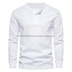 Camisetas de Manga Larga Lisas de Alta Calidad con Logotipo Personalizado, Fabricante de Camisetas, 100% Algodón, Camisetas para Hombre en Venta 2026 - Product Image 5