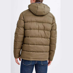 Chaquetas Acolchadas con Cierre para Hombre de Alta Calidad, con Logotipo Personalizado y Capucha/Diseño de Bloques de Color, Precio Económico 2026 - Product Image 3