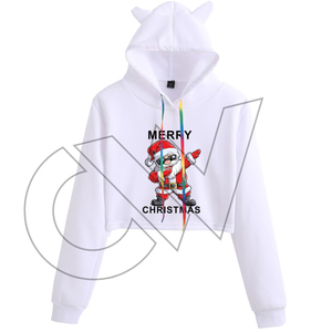 Carewear Sports ODM/OEM Wholesale Winter Women's Full <b>Zip</b> Hoodies Front Custom Print Logo Plus Size Polyester/Cotton Fleece - Product Image 3