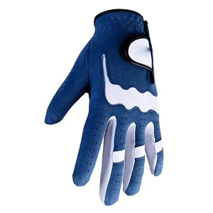 Gant de golf en peau de bœuf à ajustement confortable avec sangle réglable et surface de préhension texturée pour utilisation sur le terrain, couleur personnalisée, vente en gros - Product Image 3