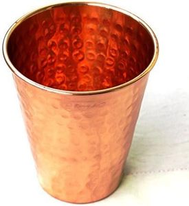 Vaso de Cobre Hecho a Mano, Estilo Vintage, Acabado Martillado - Product Image 1