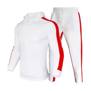 Ensemble de survêtement décontracté pour homme avec logo personnalisé, coupe classique, pour le jogging et l'entraînement - Product Image 2