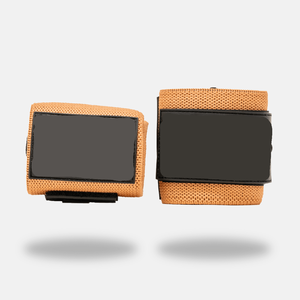 Muñequeras de compresión para fitness de alta calidad al por mayor con logotipo personalizado, color liso, para hombre - Product Image 1