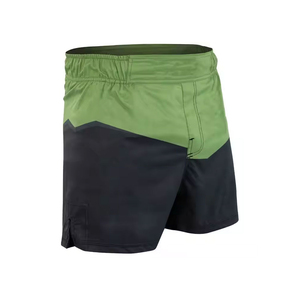 Shorts MMA pour hommes, respirants, à séchage rapide, taille élastique, 100% polyester, décoration lavée, couleurs personnalisables, logo, fabriqués au Pakistan - Product Image 5