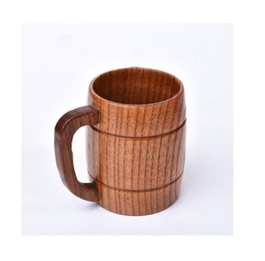 Wooden Mug Natural Finish Handmade Coffee Cup Rustic Style Eco Friendly Kitchen <b>Drinkware</b> With Best Quality - Product Image 1