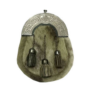 Sporrán de Cuero para Kilt, Estilo Antiguo, 100% Hecho a Mano, Sporrán Escocés de Cuero Premium, Sporrán Profesional OEM - Product Image 1