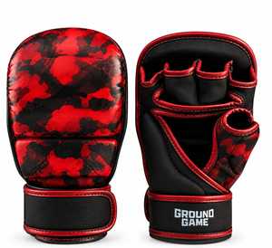 Gants de protection MMA TANVEX en cuir véritable, style dernier cri, avec sangle de poignet réglable, respirants, pour arts martiaux et boxe - Product Image 2