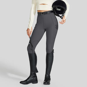 Jodhpurs et pantalons d'équitation pour femmes, coupe classique, avec protections aux genoux, pour équitation et entraînement, idéaux pour les cavalières de petite taille. - Product Image 6