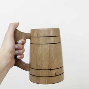 Taza de Madera Estilo Barril - Product Image 5