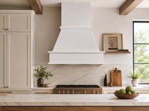 Hotte murale moderne en bois de haute qualité pour intérieur, couleur personnalisable, peinture décorative murale sur mesure - Product Image 3