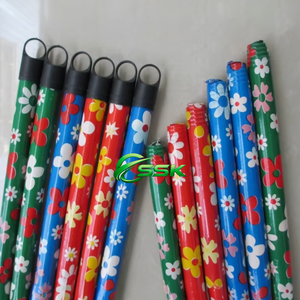 Manche de balai en bois recouvert de PVC avec poils doux, balai de nettoyage de meubles écologique et portable - 70cm/80cm/120cm - Product Image 6