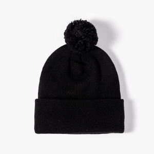 Bonnets d'hiver unisexes pour adultes en acrylique 100% tricoté, marque privée, avec logo personnalisé pour l'identité de la marque - Product Image 6