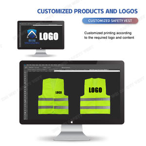 เสื้อกั๊กสะท้อนแสงสำหรับงานก่อสร้างกลางแจ้ง โพลีเอสเตอร์ ราคาประหยัด ใช้ได้ทุกฤดู สำหรับความปลอดภัยส่วนบุคคล 男女 ใช้ได้ - Product Image 3