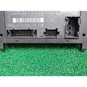 โมดูลควบคุมรถยนต์ S-class ปี 2005-2009 มือสอง ของแท้ รหัส A2218704987 - Product Image 4