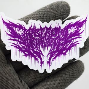 Wholesale 100pcs Custom Die Cut <b>Decorative</b> Vinyl <b>Stickers</b> for Brand High-quality Waterproof UV Glossy Adhesive PVC <b>Wall</b> Decal - Product Image 1