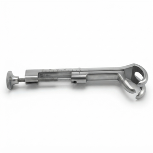 เครื่องมือผ่าตัดกระดูกแบบออร์โธปดิกส์ สแตนเลสสตีล ยี่ห้อ Lambert-Lowman รุ่น Bone Clamp ขนาด 7 นิ้ว ปากจับ 1x2 แฉก กว้าง 1 นิ้ว - Product Image 5