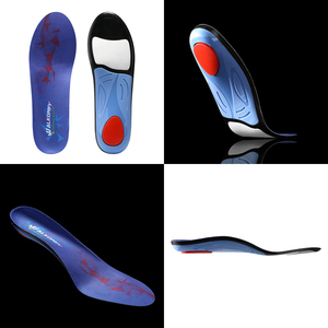 Plantar Fasciitis Insoles PU Gel <b>Cushion</b> Arch Support Shock Absorbing Orthotic <b>Inserts</b> <b>for</b> Men Women - Product Image 2
