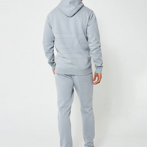 Tenue de sport dynamique pour homme, survêtement à capuche, coupe classique, 100% coton, léger, séchage rapide, vêtements de sport écologiques, gym, hiver - Product Image 2