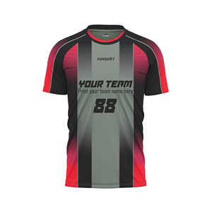 Maillots de football personnalisés pour équipes – Service OEM – Spandex/Polyester respirant, extensible dans quatre directions, anti-transpiration, séchage rapide, unisexe - Product Image 1