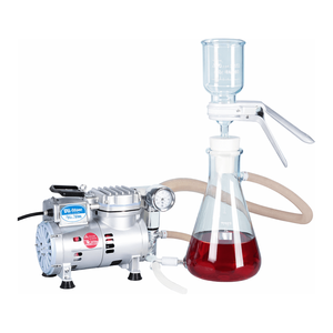Kit de filtration sous vide en verre borosilicate 300 ML/47 mm avec pompe sans huile 105 Mbar - Product Image 2