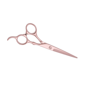 Ciseaux de coiffure pliables professionnels en acier inoxydable 4Cr13 légers et tranchants avec logo personnalisé pour la beauté - Product Image 2