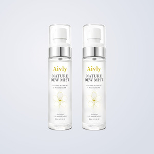 Soins de la peau coréens Eibeulri Nature Dew Mist White Musk, brume hydratante apaisante pour la peau, parfum léger et agréable, 80 ml, 2 pièces - Product Image 5