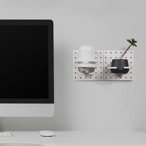 Kit de panneaux perforés coréens modulaires / Système de rangement mural / Organisation d'artisanat et présentation d'ornements - Product Image 3