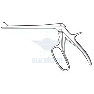 Poinçons sphenoides Ferris-Smith-Cushing avec une longueur de tige de 18 cm / 7 pouces et un design incurvé vers le bas de 6 x 10 mm de diamètre x largeur, pour ORL - Product Image 4