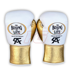 Gants d'entraînement personnalisés de haute qualité « No Boxing No Life », structure à doigts entiers, fermeture auto-agrippante, respirants, avec support de poignet lacé - Product Image 2