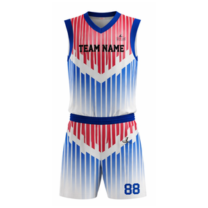 Uniforme de Baloncesto Personalizado OEM, Conjunto de Camiseta y Pantalones Cortos de Baloncesto de Secado Rápido para Equipos - Product Image 2