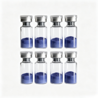 WV GHK-Cu Tripeptide-1 de Cuivre Haute Pureté (99%-99,9%) Poudre Matière Première Cosmétique CAS 89030955 Formule Moléculaire C14H21CuN6O6