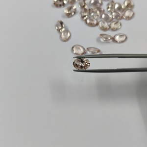 Piedra preciosa suelta de morganita natural color melocotón, facetada ovalada, de 4x6 mm a 10x12 mm, calidad AAA, transparente, para joyería personalizada, anillo o colgante. - Product Image 2