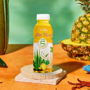 เครื่องดื่มน้ำผักและผลไม้ผสมเครื่องดื่มน้ำสับปะรดขวดน้ำว่านหางจระเข้ - Product Image 4