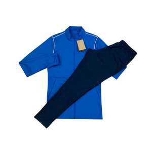 Unisex Pure Cotton Winter Sportswear Set with Half Zip Sweatshirt, Modern 2 Piece Running Fitness <b>Tracksuit</b> - Product Image 1
