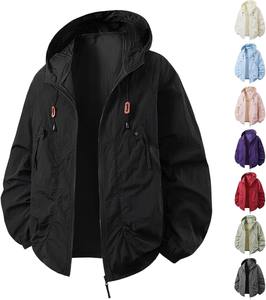 Chaquetas Impermeables Reversibles Ligeras Personalizadas de Última Moda 2026, Chaquetas Unisex con Cierre de Cremallera, Resistentes al Viento, Servicio OEM - Product Image 1