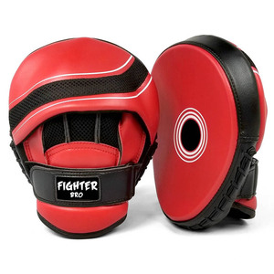 Boxing Focus Mitts OEM Factory Product Punch Pads Training Gear Kickboxing Hook And Jab Synthetic Leather Custom Size - Product Image 4