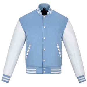 Chaqueta Bomber de Béisbol Universitaria para Hombre, Diseño Gráfico Vintage, Fabricada en Pakistán, Venta al Por Mayor OEM Personalizada y Profesional - Product Image 6
