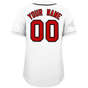 เสื้อเบสบอลสีดำแบบกำหนดเองสำหรับผู้ชาย ติดกระดุม ชุดทีม ระบายอากาศได้ดี ผ้าฝ้ายออร์แกนิค แขนสั้น ป้องกันแบคทีเรีย พิมพ์ลายด้านหน้าด้วยผ้าไหม - Product Image 4