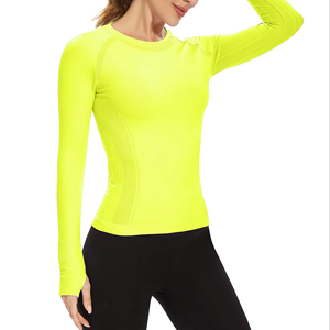 Hauts de yoga professionnels pour femmes – Vêtements de sport haut de gamme respirants, séchage rapide, écologiques, grandes tailles, extensibles en Spandex/Polyester - Product Image 4