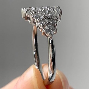 Lab Grown Diamond Prong Set Brilliant Cut 14K <b>Gold</b> Minimalist Proposal Wedding <b>Ring</b> High Sparkle <b>Cocktail</b> <b>Ring</b> Women's /IGI - Product Image 3
