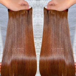 Perruques lacet Full HD pas chères, lisses, à double dessin, extensions de cheveux humains, sans colle - Product Image 1