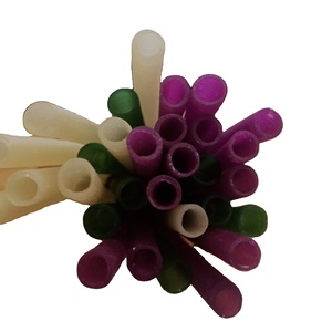 Pailles de riz naturelles pailles biodégradables produits écologiques durables avec logo personnalisé - Product Image 1