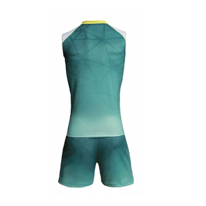 Ensembles d'uniformes de volley-ball sans manches personnalisés, séchage rapide, respirants, tenues de match pour équipes sportives - Product Image 3