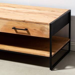 ตู้วางทีวีวันดาน่า ลูนาริส เทอร์ร่าแบบสองลิ้นชักพร้อมชั้นวางหนึ่งชั้น  ตู้คอนโซลไม้จริงสไตล์มินิมอลทันสมัย - Product Image 2